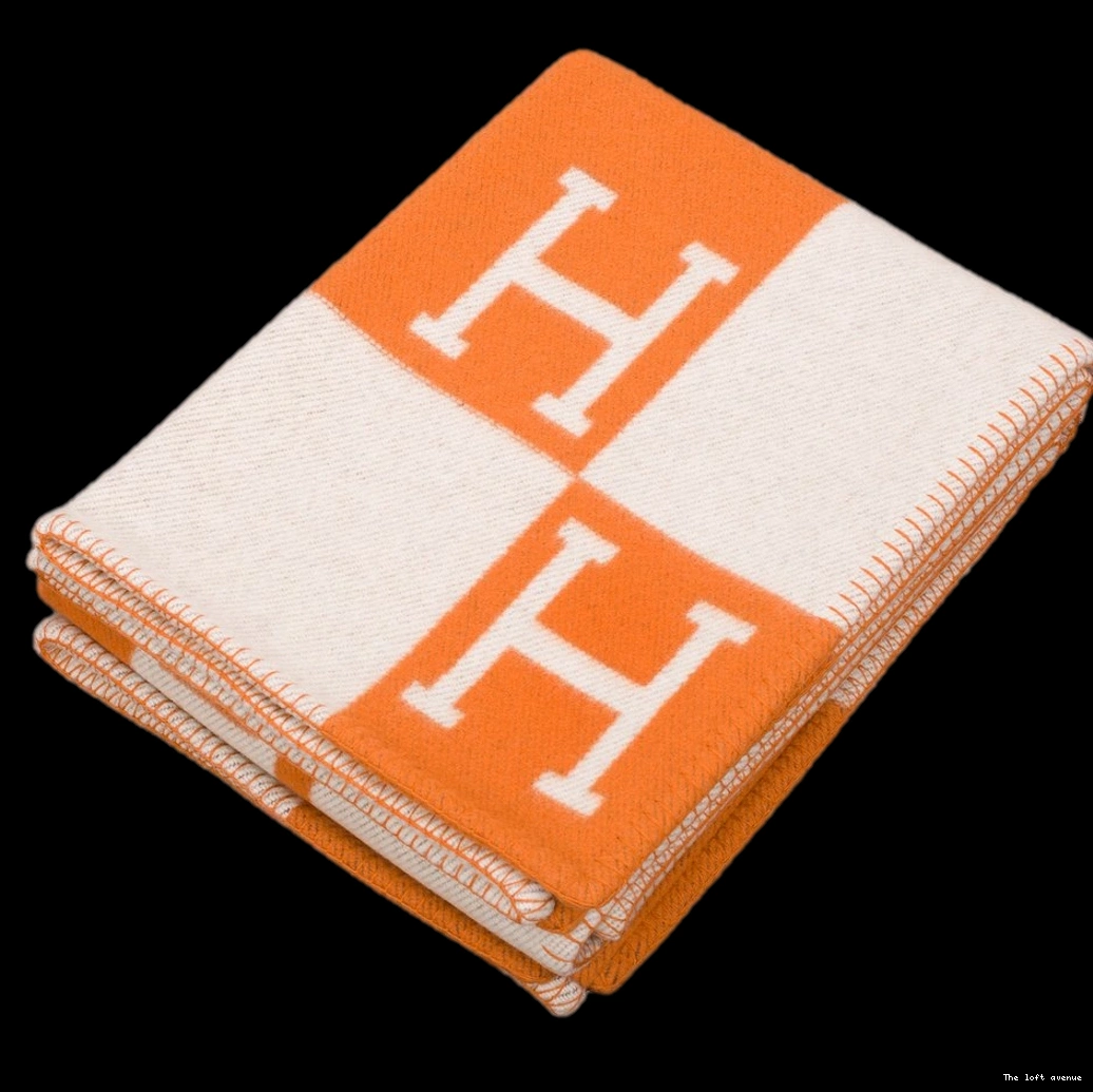 THROW WOOL CLASSIC HERMES BLANKET 0813